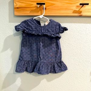 Kate Spade polka dot ruffle dress 2T
